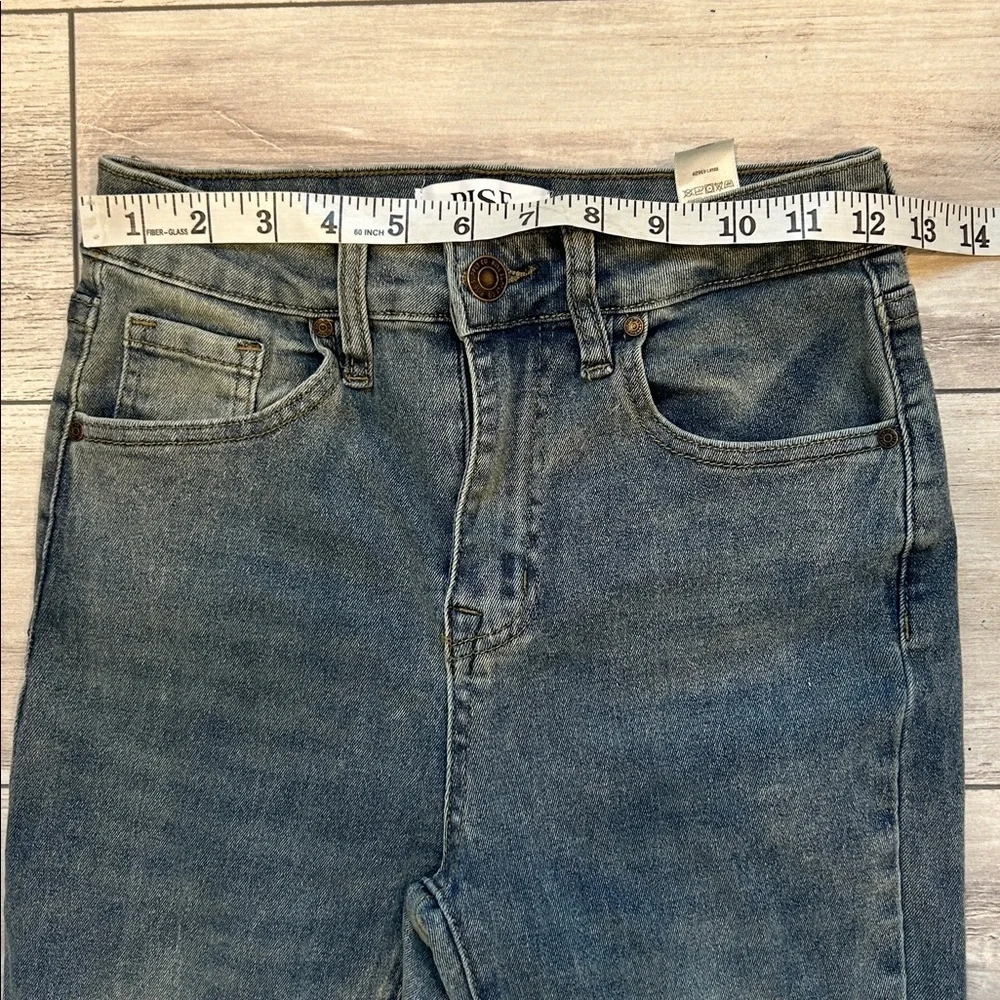 RISE supply co high rise flare jeans size 3 long tall